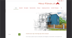 Desktop Screenshot of haus-planen.ch